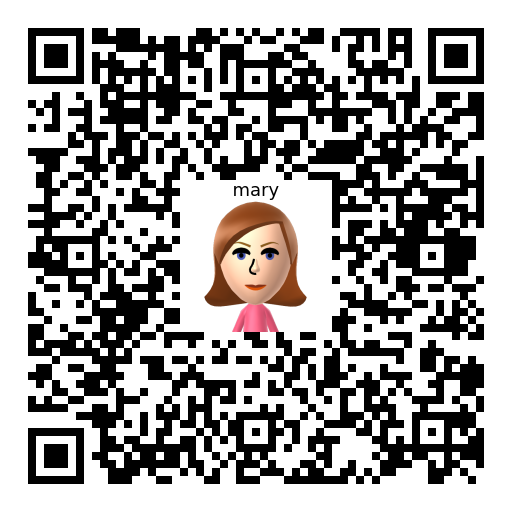 mary Mii QR code