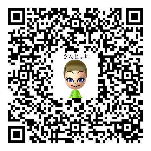 さんじょk Mii QR code