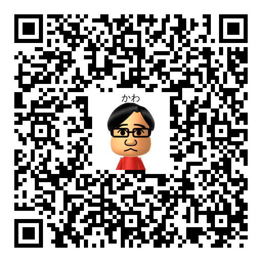 かわ Mii QR code