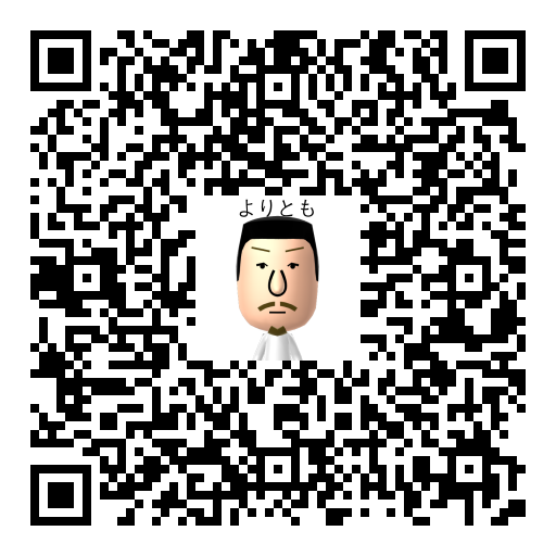 よりとも Mii QR code