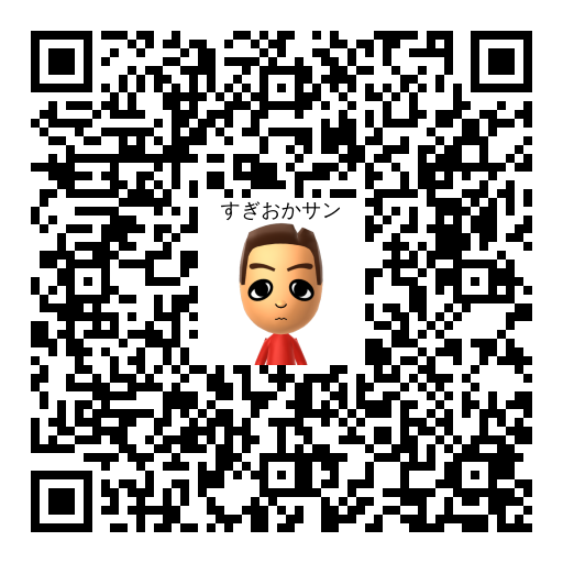 すぎおかサン Mii QR code