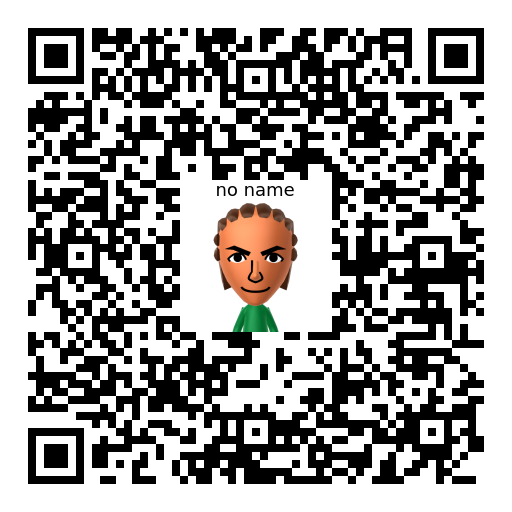 no name Mii QR code