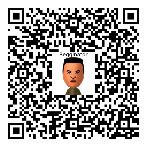 Regginator Mii QR code