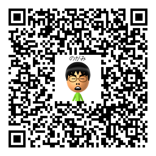 のがみ Mii QR code