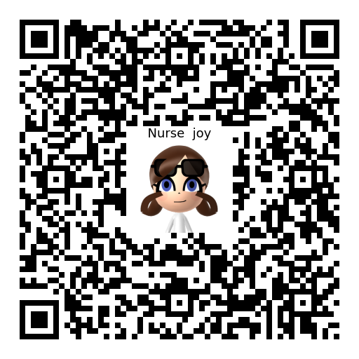 Nurse  joy Mii QR code