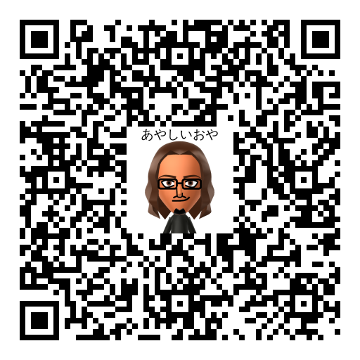 あやしいおや Mii QR code