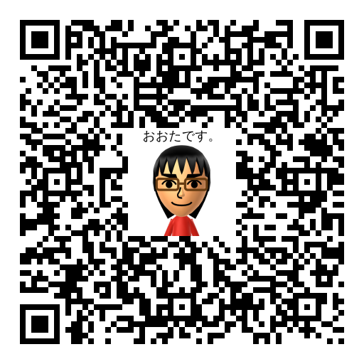 おおたです。 Mii QR code