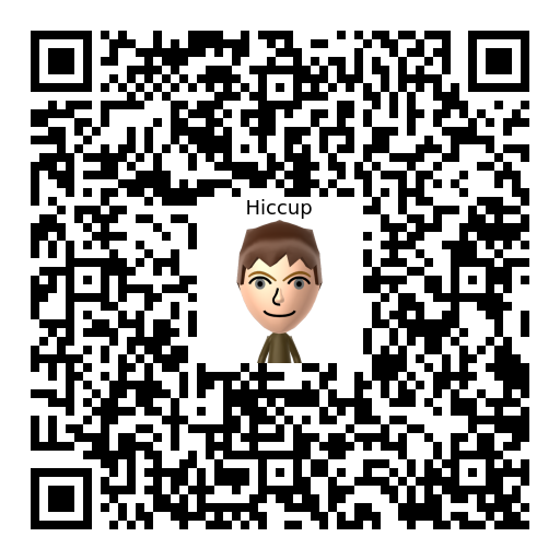 Hiccup Mii QR code