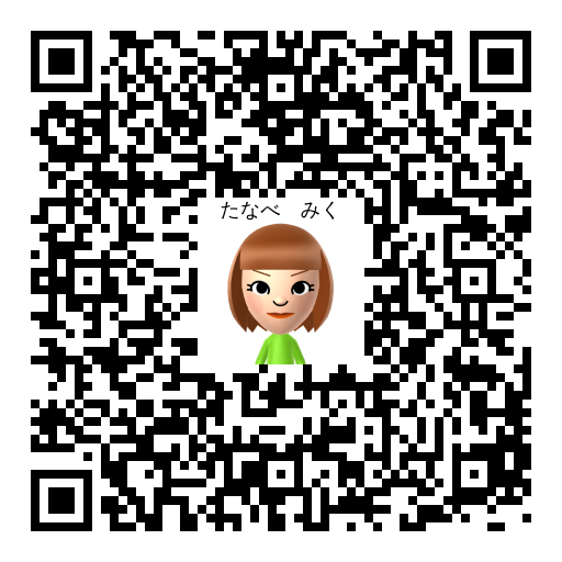 たなべ　みく Mii QR code