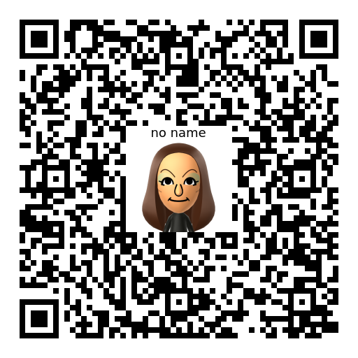 no name Mii QR code