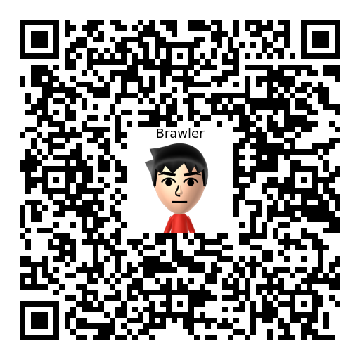 Brawler Mii QR code