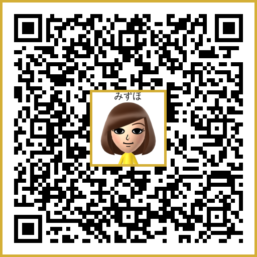 みずほ Mii QR code