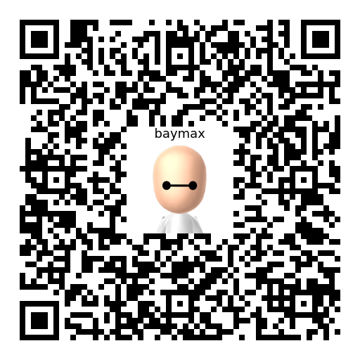 Baymax Mii QR code