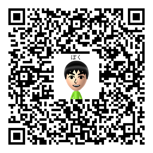 ぼく Mii QR code