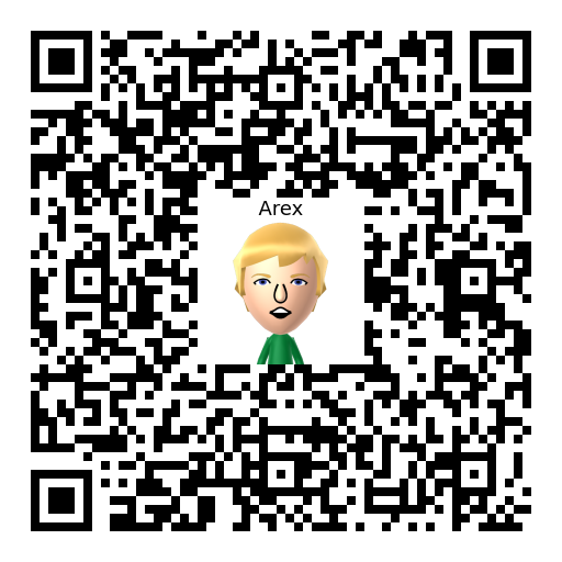 Arex Mii QR code
