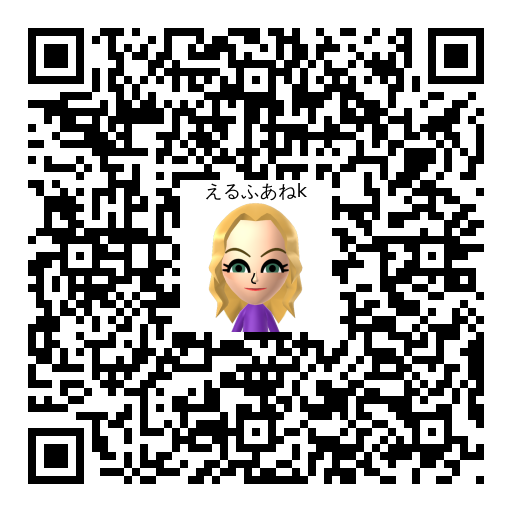えるふあねk Mii QR code