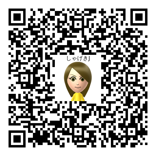 しゃげきJ Mii QR code