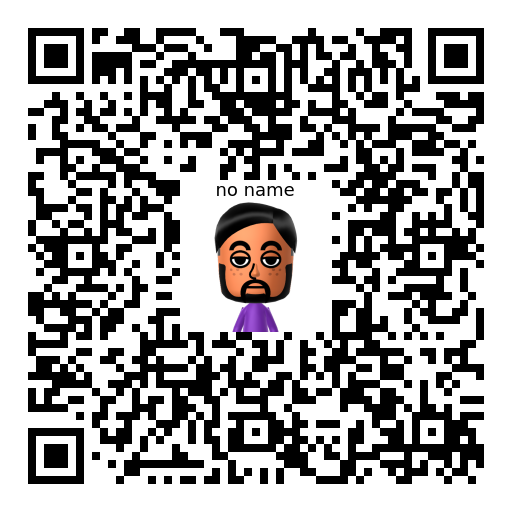 no name Mii QR code