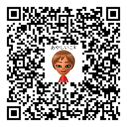 あやしいこk Mii QR code