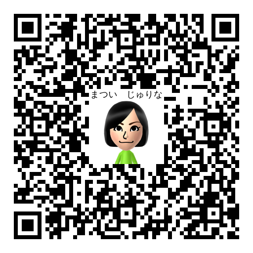 まつい　じゅりな Mii QR code