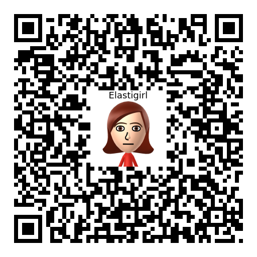 Elastigirl Mii QR code