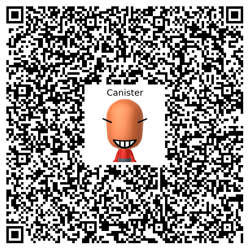 Canister Mii QR code