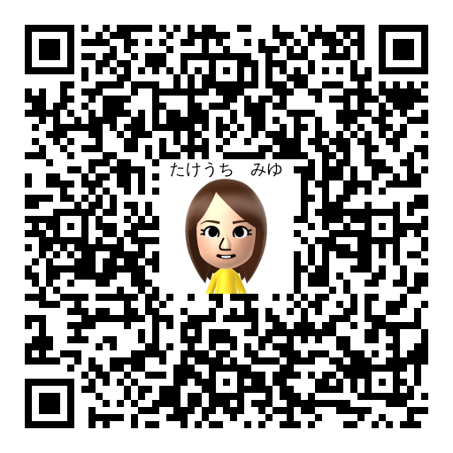 たけうち　みゆ Mii QR code
