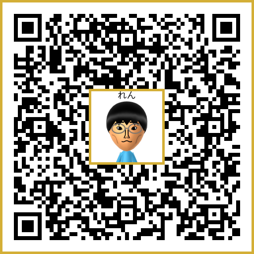 れん Mii QR code
