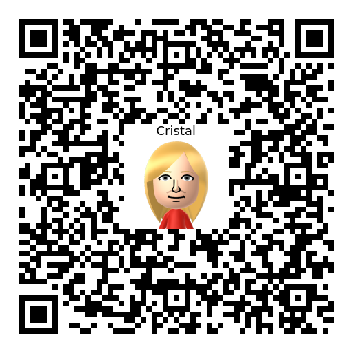 Cristal Mii QR code