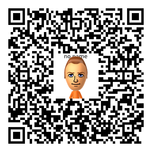 no name Mii QR code
