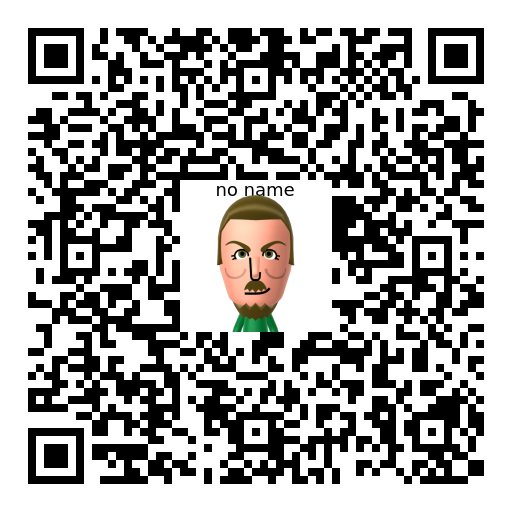no name Mii QR code