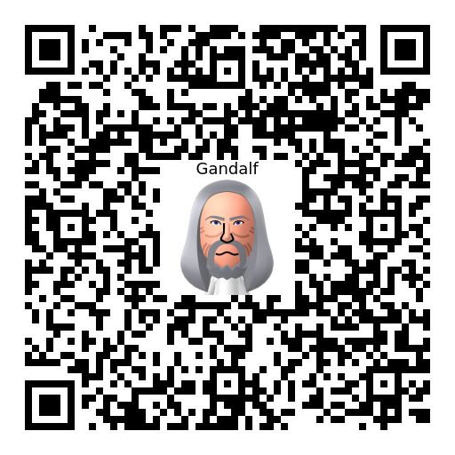 Gandalf Mii QR code