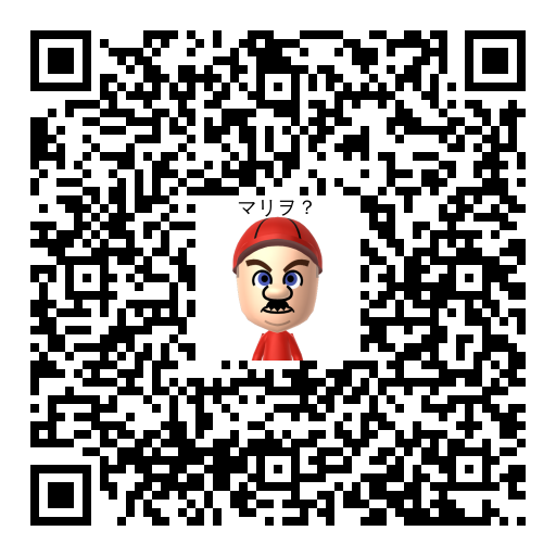 マリヲ？ Mii QR code