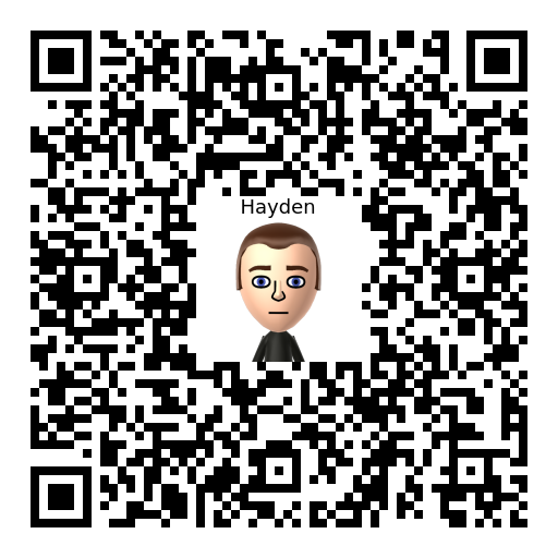 Hayden Mii QR code
