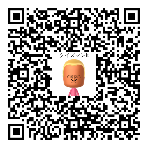 クイズマンk Mii QR code