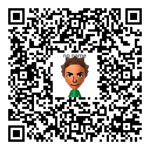 no name Mii QR code