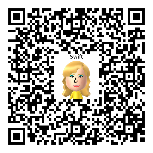 Swift Mii QR code