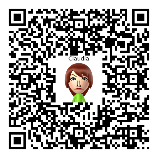 Claudia Mii QR code