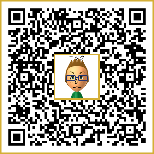 ニック Mii QR code