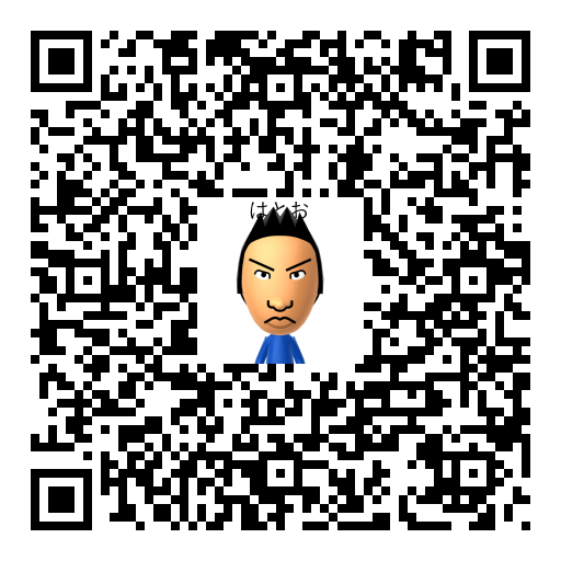 はとお Mii QR code