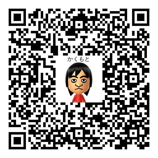 かくもと Mii QR code