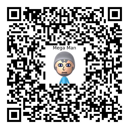 Mega Man Mii QR code