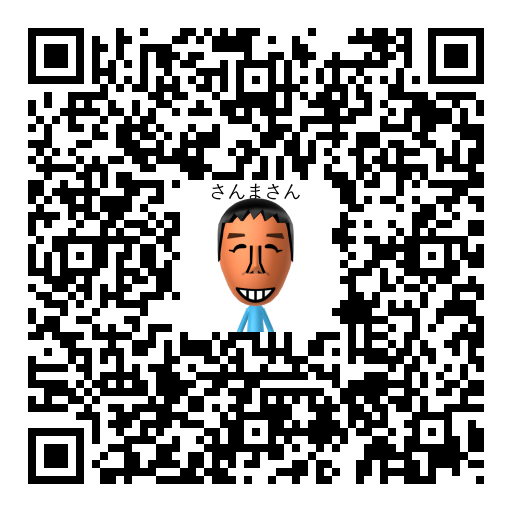 さんまさん Mii QR code