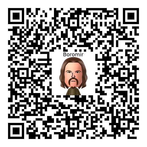 Boromir Mii QR code