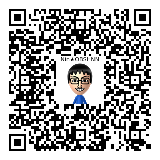 Nin★OBSHNN Mii QR code