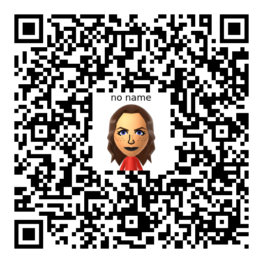no name Mii QR code