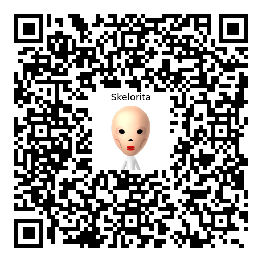 Skelorita Mii QR code