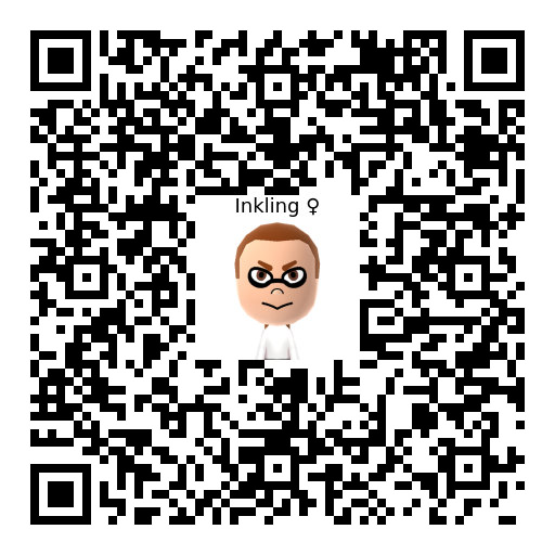 Inkling ♀ Mii QR Code & Download | MiiCharacters - InfiniMii