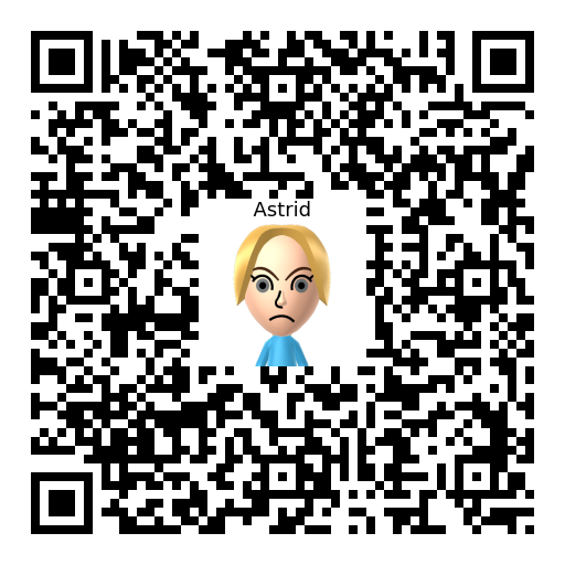 Astrid Mii QR code