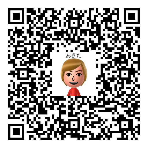 あきた Mii QR code